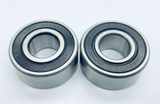 Lot of 2 MRC 204SZZC Radial Deep Groove Ball Bearing 20mm-ID 47mm-OD 13/16"-W
