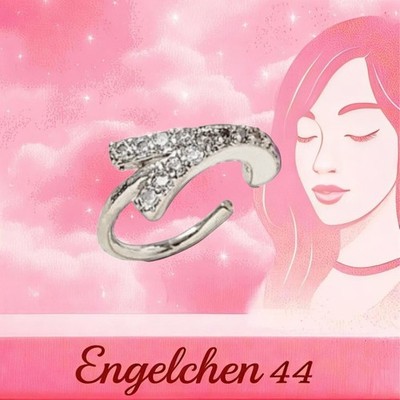Nasen Clip Stecker Mode Schmuck Nasenring Glänzendem Zirkon Ring Geschenkidee
