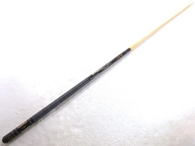 Vtg. Steve Mizerak ''The Miz'' Black Two-Piece 58.25'' 19 1/2 oz. Billiard Pool Cue