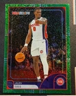 2025 Topps NBA Hoops Basketball Pixel Burst Green Jalen Duren #99