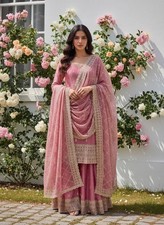 Salwar Kameez Pakistani Dress Indian Wedding Party Wear Bollywood Palazzo Suit