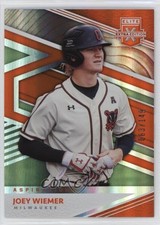 2020 Panini Elite Extra Edition Aspirations Orange 63/149 Joey Wiemer #128 1b9b
