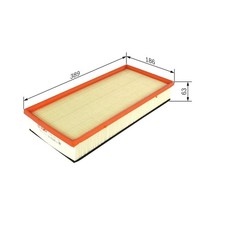 Luftfilter für Porsche Cayenne 92A 9PA | 23928148