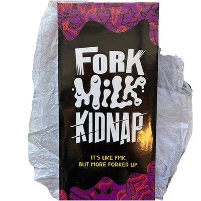 Fork Milk Kidnap Party Card Game Complete Set for 17 Years & Up
