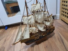 San Francisco 1906 handcrafted wooden model ship HMS Bounty