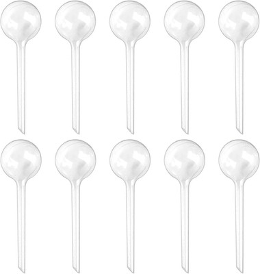 Plant Watering Globes Set of 10, Self Watering Bulbs for Indoor & Outdoor