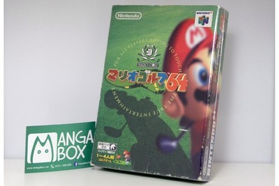 MARIO GOLF 64 NTSC-J JAP JPN Nintendo 64 N64  CIB OVP gebraucht, akzeptabel