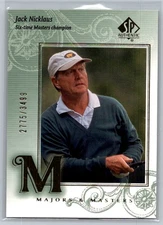 2002 SP Authentic Golf #121 Jack Nicklaus 2775/3499 - VG
