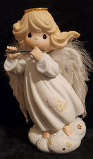 Precious Moments It Came Upon A Midnight Clear Angel Tree Topper Feathers 928585