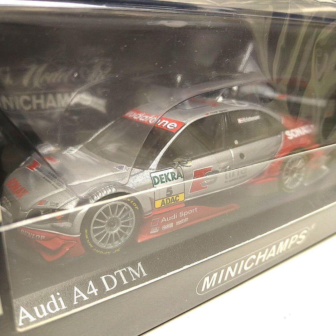 【ミニチャンプス】Audi A4 DTM 2005 T. Kristensen Minichamps 1/43 Audi A4 Dtm 2005 T. Kristensen Minicar | eBay