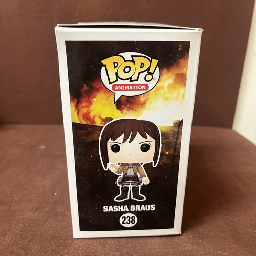Funko Pop! Vinyl: Attack on Titan - Sasha Braus - GameStop (GS) (Exclusive) #238 - Picture 2 of 6