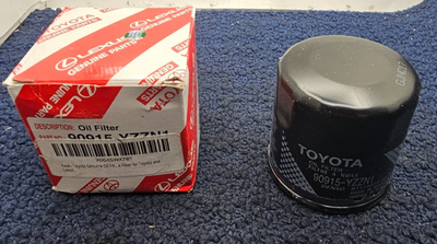 90915-YZZN1 Spin-On Oil Filter Fits 2018-25 Toyota Camry, 2024-25