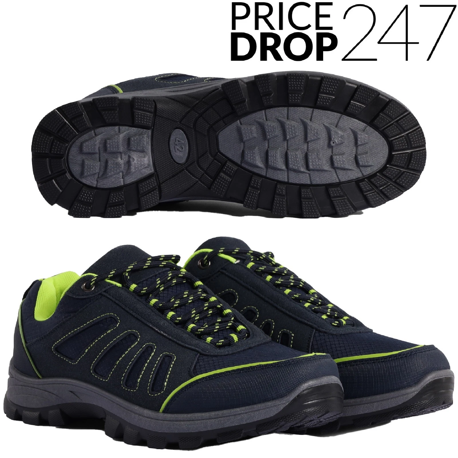 Mens Hiking & Trekking Walking Trainers Size 6 to 11 UK - CASUAL WORK LEISURE
Opens in a new window
