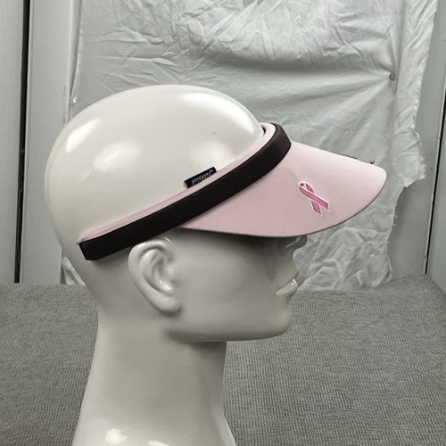 Titleist Visor Hat Womens Golf Cap OSFA Breast Cancer Awareness Pink Tennis - Picture 3 of 7