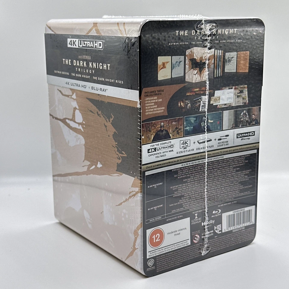 The Dark Knight Trilogy 4K UHD Blu-ray Limited Collectors Edition - UK Exclusive - Image 2 of 3