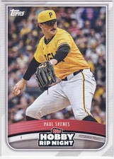 Paul Skenes Card #38 - Pirates 2025 Topps Hobby Rip Night
