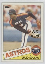 2016 Topps Archives 65th Anniversary Buybacks Gold Julio Solano #1985-353 1g3
