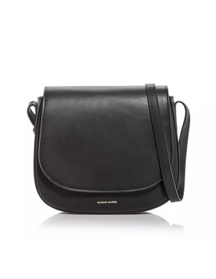 Mansur Gavriel Classic Crossbody In Black Leather with Dust Bag