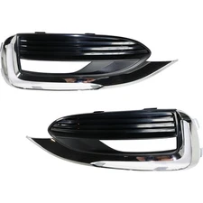 Fog Light Trim For 2018-2019 Buick Enclave Driver and Passenger Side