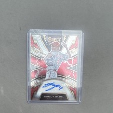 Panini Select Sparks Signatures Shogo Akiyama Reds Auto #SS-SA /149
