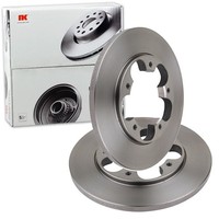 2X NK Bremsscheiben 308Mm Voll Hinten Passend FÜR Ford Transit