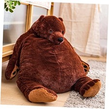Djungelskog Bear Giant Simulation Bear Toy Stuffed Animal 23.6inch/60cm Brown Djungelskog Bear Giant Simulation Bear Toy Stuffed Animal 23.6inch/60cm Brown - Image 1