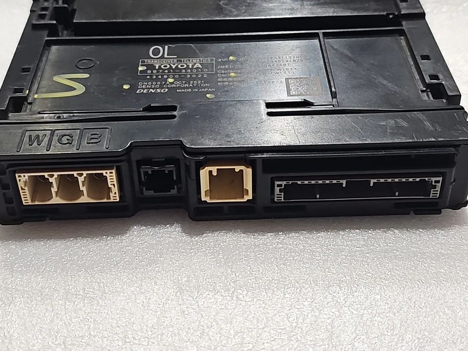 22-24 Toyota Tundra Transceiver Telematics Control Module Unit 86741-34010  - Image 3 of 4