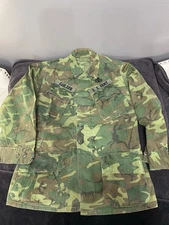 Original Early Pattern 60’s US ERDL Tropical RIPSTOP  Jungle Jacket & Pants SET