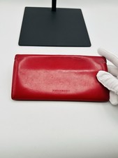 Burberry Bi Fold Wallet Leather Plaid Holder