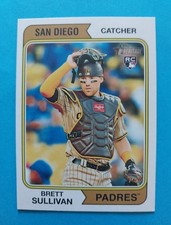 2023 Topps Heritage High Number Brett Sullivan  RC #690 San Diego Padres