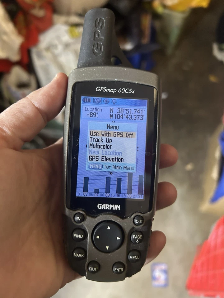Garmin GPSMAP 60CSx Handheld GPS Tested Working - Image 3 of 4