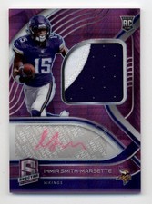 2021 Panini Spectra Neon Pink #235 Ihmir Smith-Marsette Rookie Auto Patch 21/25
