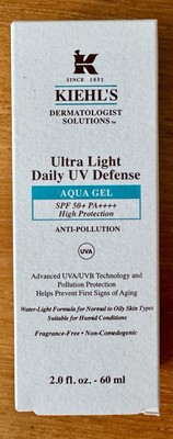 Kiehl's Ultra Light Daily UV Defense Aqua Gel LSF 50 PA++++, 60 ml