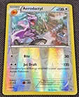 Aerodactyl 76/124 Fates Collide Reverse Holo Pokemon LP/NM English -- L23