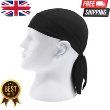 Durag Pirate Bandana Skullcap 29 Colours Quick Dry  Army Camo Headwraps Bike