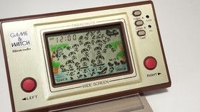 Nintendo PR-21 GAME and WATCH PARACHUTE LSI Used JAPAN Vintage Retro #08145625
