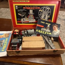 Vintage 1950s- A.C. Gilbert Erector Set - No. 8 1/2 - All Electric Ferris Wheel
