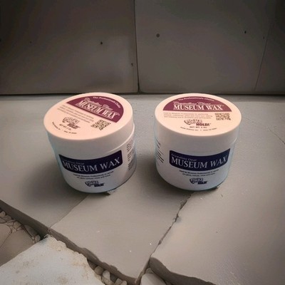 Lot of (2) QuakeHOLD! Crystalline Clear Museum Wax 2 Oz (4 Oz Total)