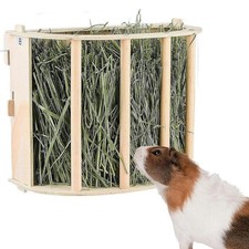 Rabbit Hay Feeder Less Wasted Hay Food Rack for Hedgehog Hamster Bunny