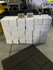 Solar Power Lights Outdoor Pathway Wall Fence Deck Solar Step Lamp 12 Pack