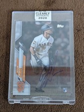 2020 CLEARLY AUTHENTIC ROOKIE AUTO JAYLIN DAVIS GIANTS