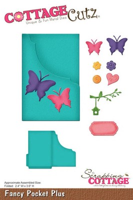 Big Shot Die Cuts Sizzix Cottage Cutz Fancy Pocket Plus