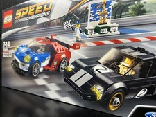LEGO 75881 Speed Champions 2016 Ford GT & 1966 Ford GT40 Building Set *RETIRED*