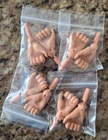 4 Cotswold Collectibles Hands Parts Replacement for 1:6 12" Figure