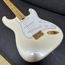 ESP Order Strat Armlose E-Gitarre Weißgold Hardware