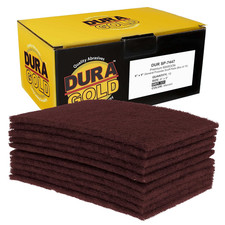 Premium 6 X 9 Maroon General Purpose Scuff Pads Box Of 10 - Scuffing Scourin