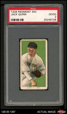 1909 T206 Jack Quinn Yankees PSA 2 - GOOD
