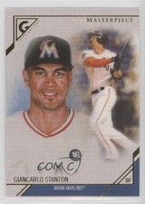 2017 Topps Gallery Masterpieces Giancarlo Stanton #MP-19 s1i