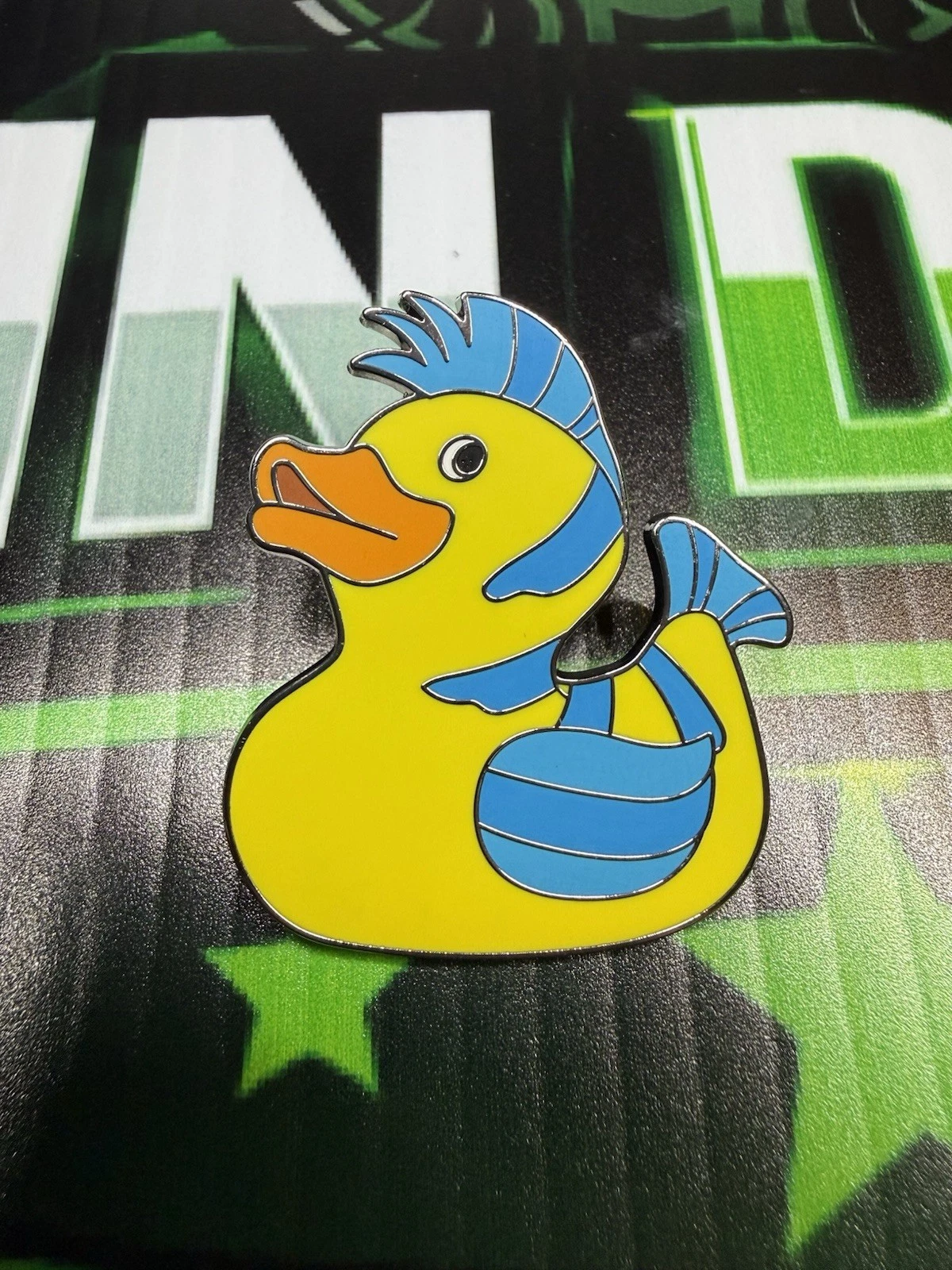 2024 2025 Disney Parks Flounder Ducks Disney Mystery Series 1 Trading Pin REAL