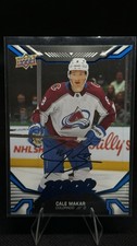 Cale Makar 2022-23 Upper Deck MVP Hockey #8 Colorado Blue Script